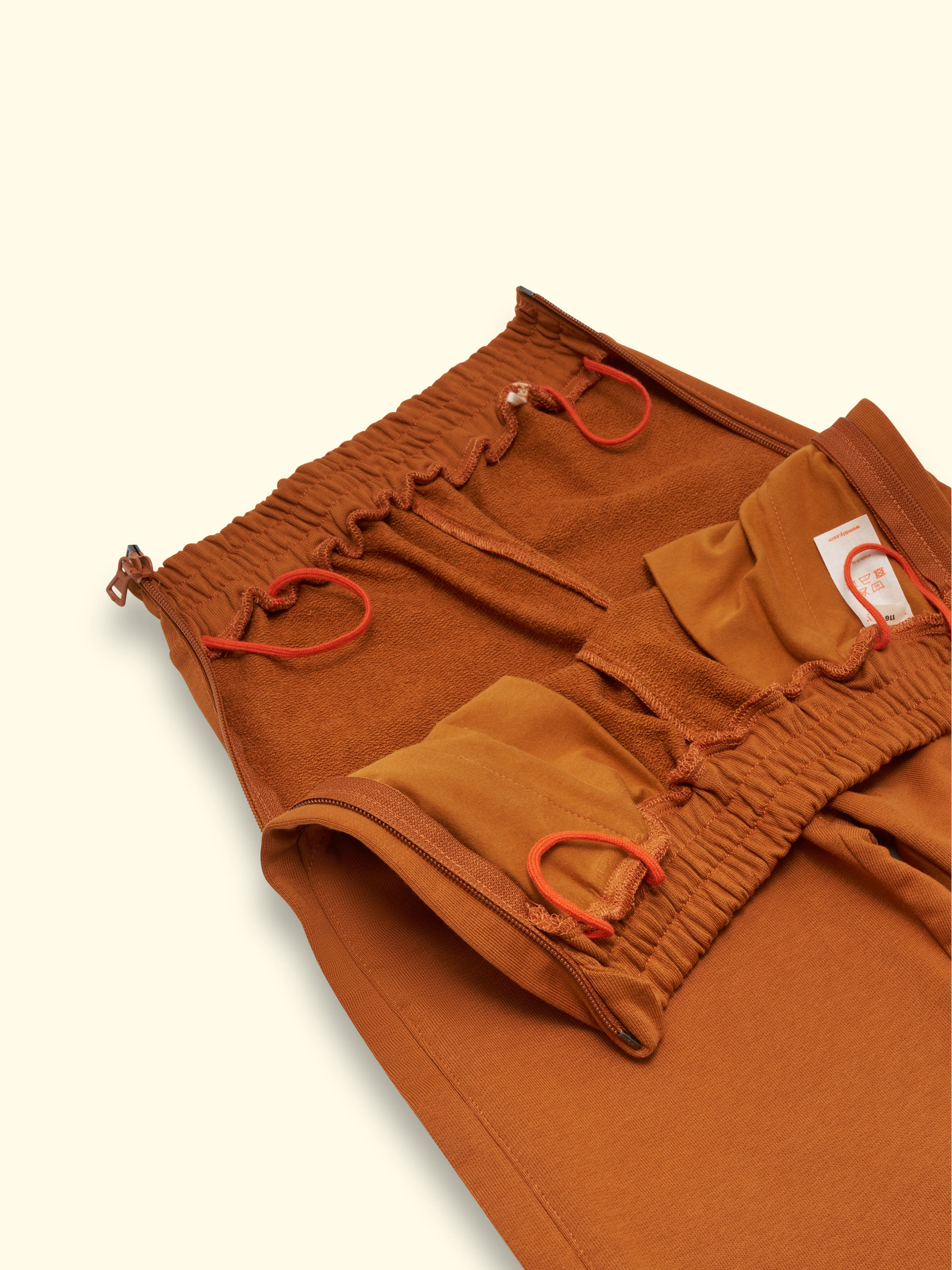 Pantalón ortopédico Berti - con aberturas laterales, hasta la talla. 140