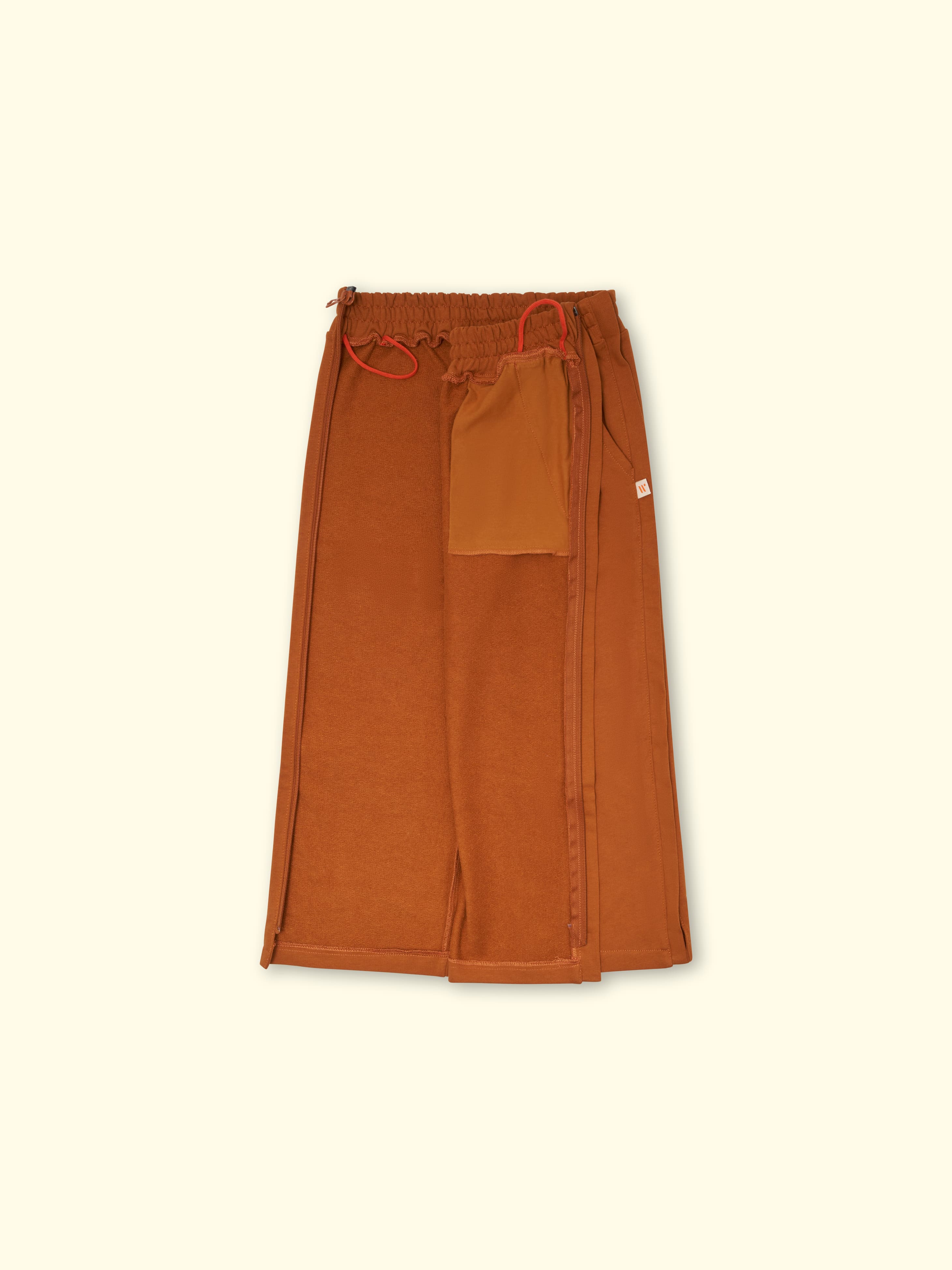 Pantalón ortopédico Berti - con aberturas laterales, hasta la talla. 140