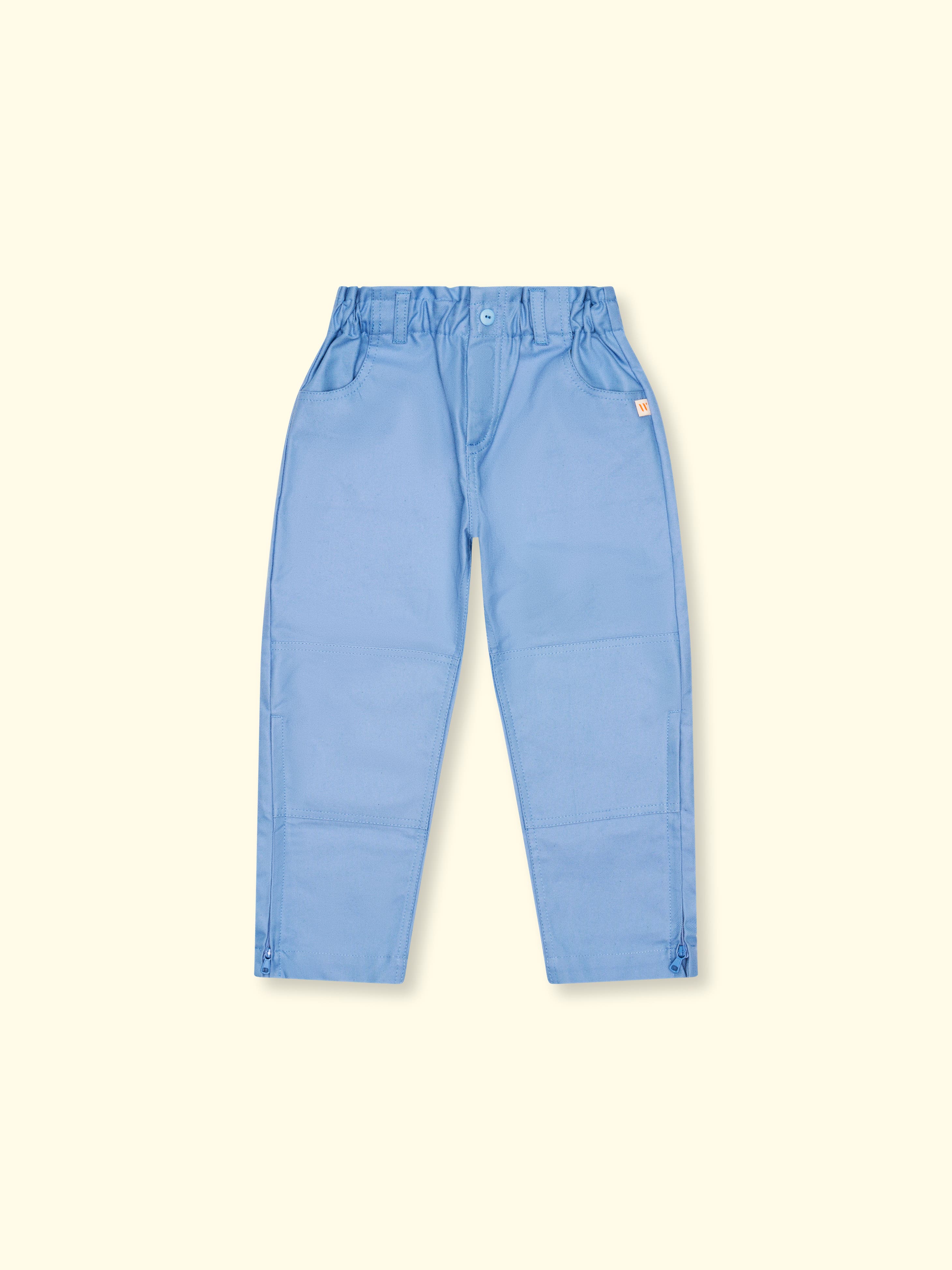 Pantalón Pepe - con cierre magnético y abertura lateral hasta la rodilla, hasta talla. 140