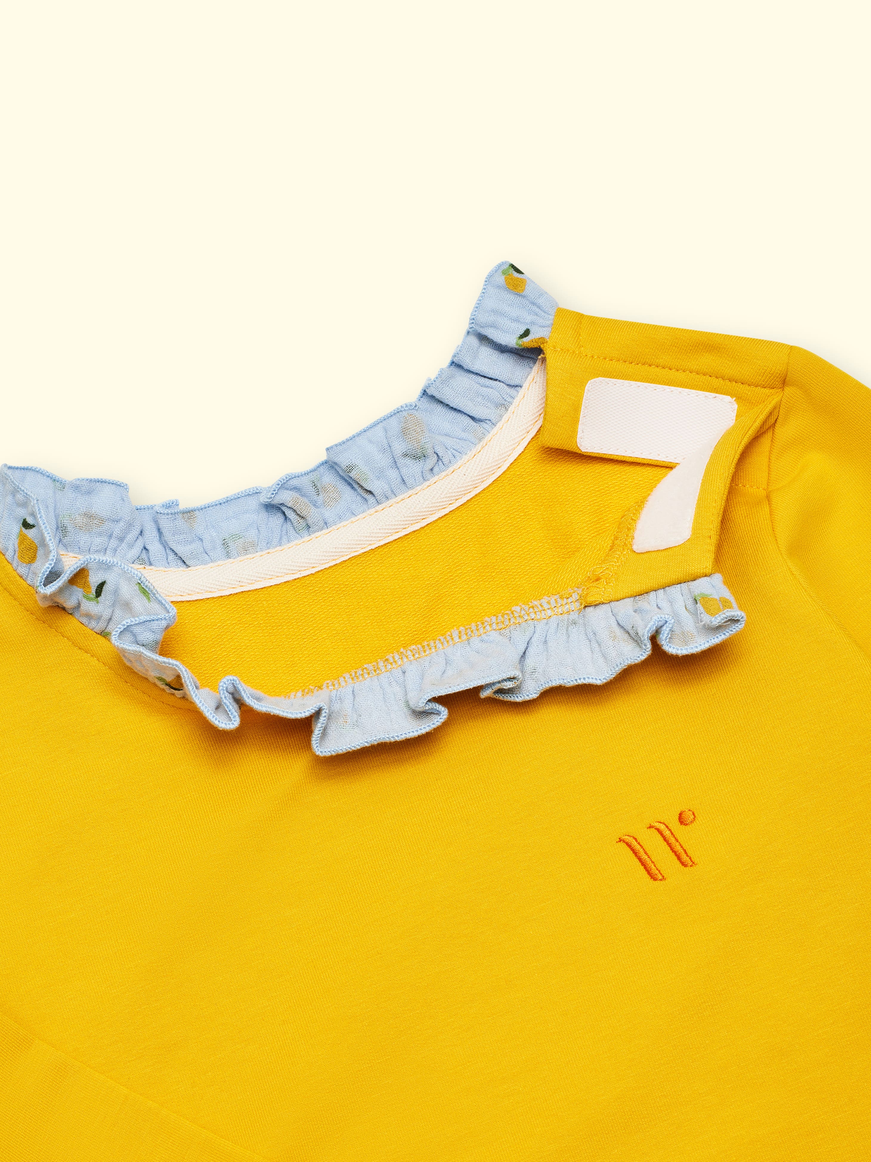 Camisa adaptable de manga larga Fee - con abertura en los hombros, hasta la talla. 140