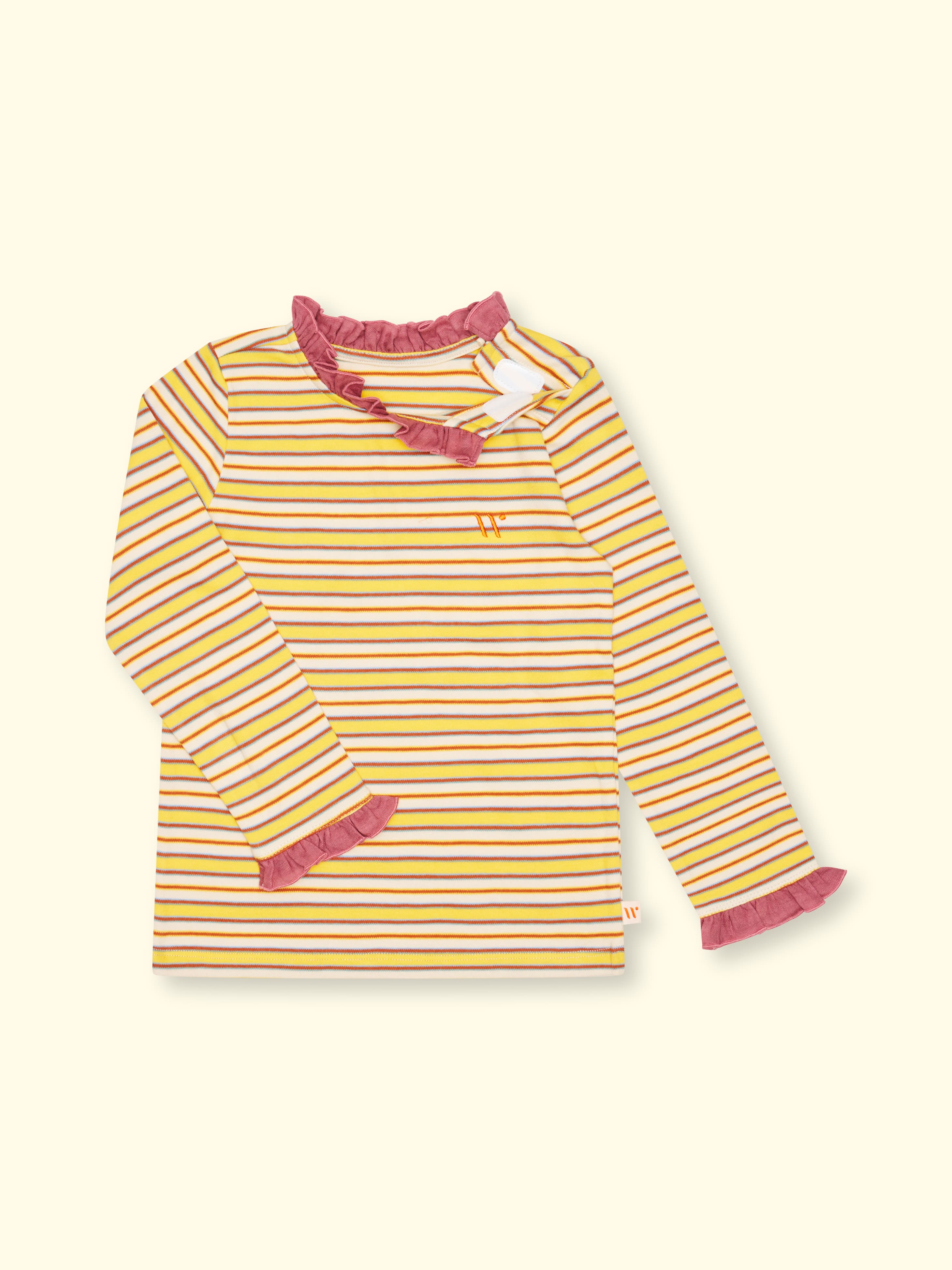 Camisa adaptable de manga larga Fee - con abertura en los hombros, hasta la talla. 140