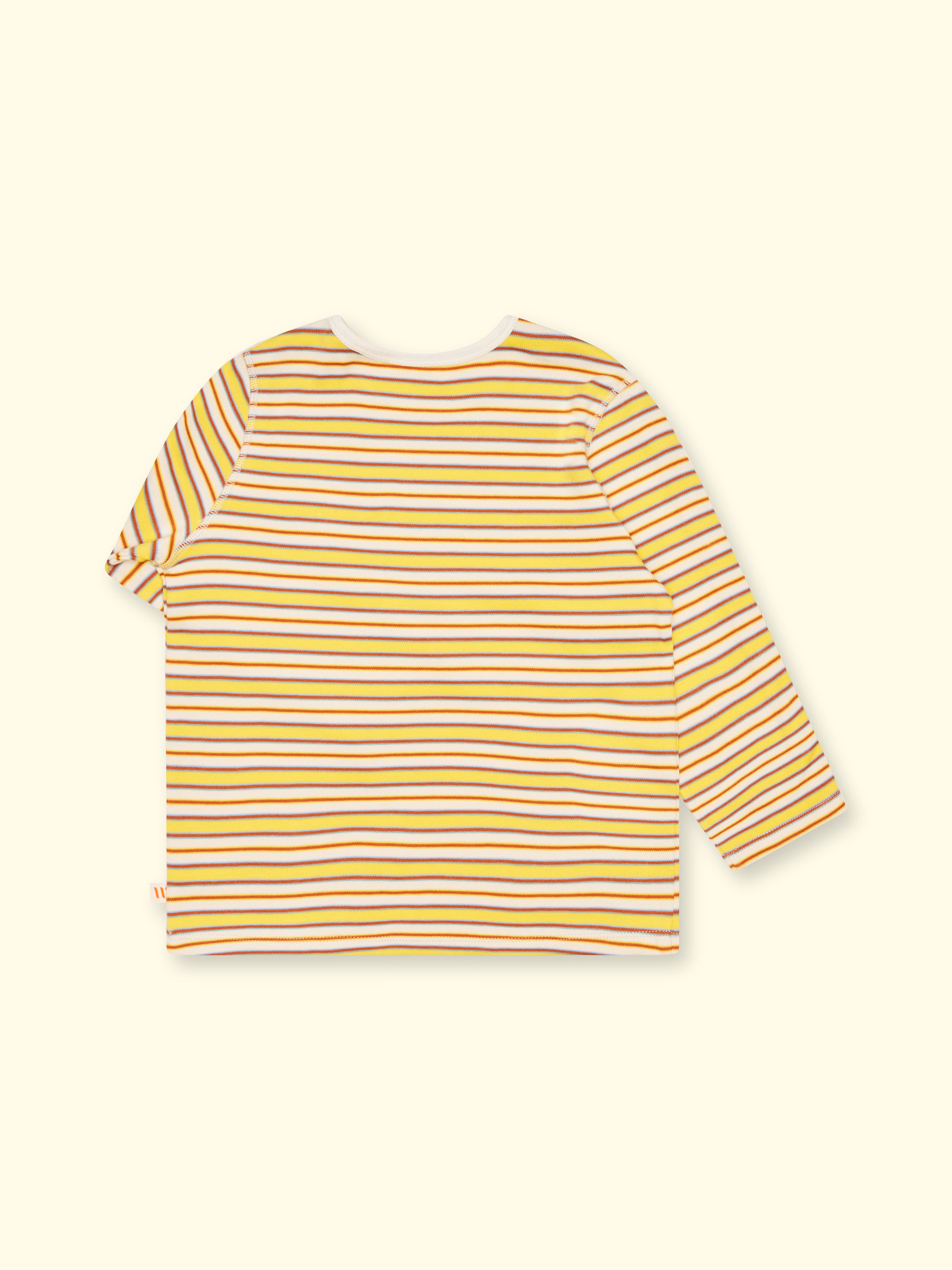 Camisa adaptable de manga larga Karl - con abertura en la manga, hasta la talla. 140