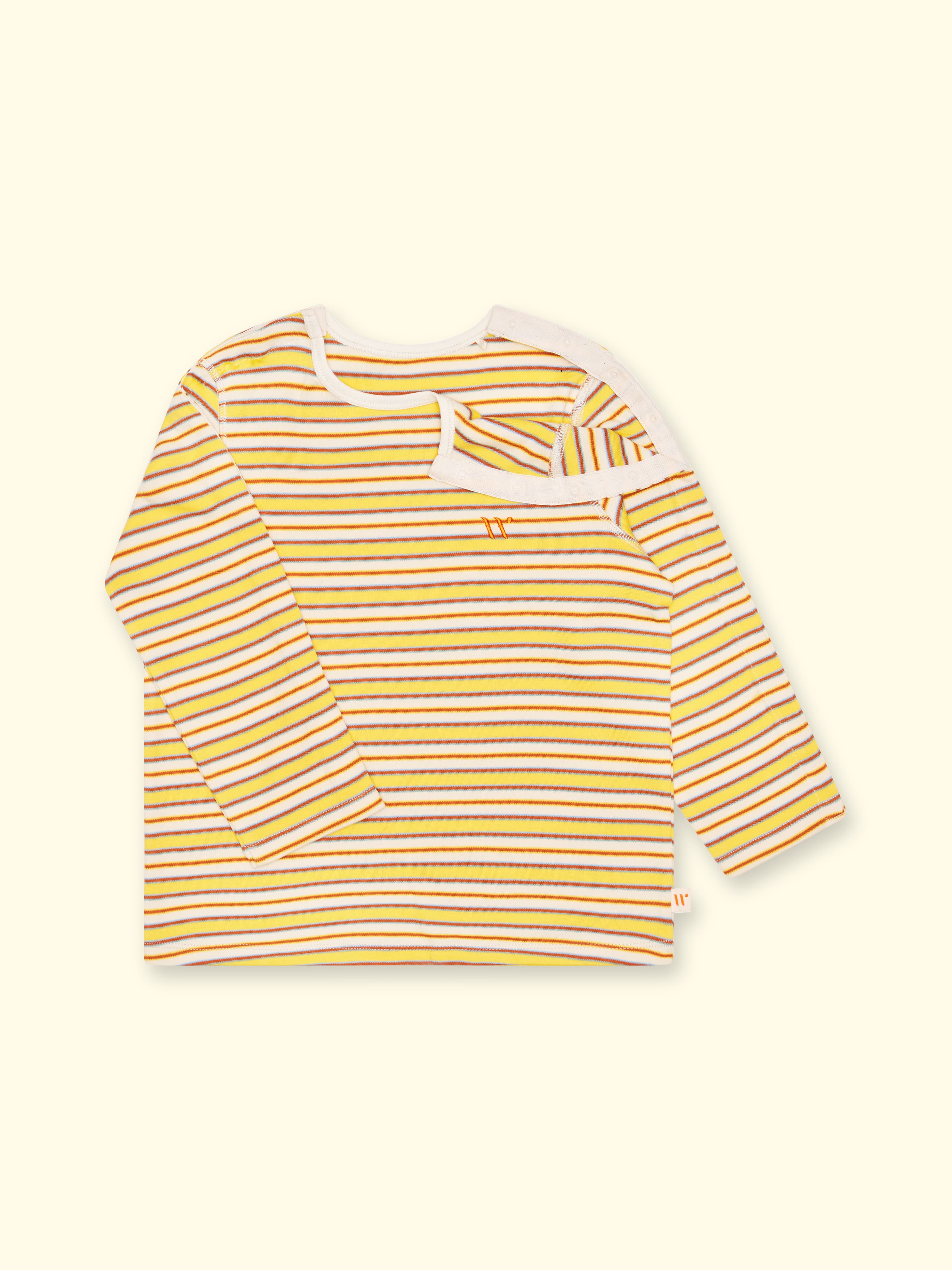 Camisa adaptable de manga larga Karl - con abertura en la manga, hasta la talla. 140