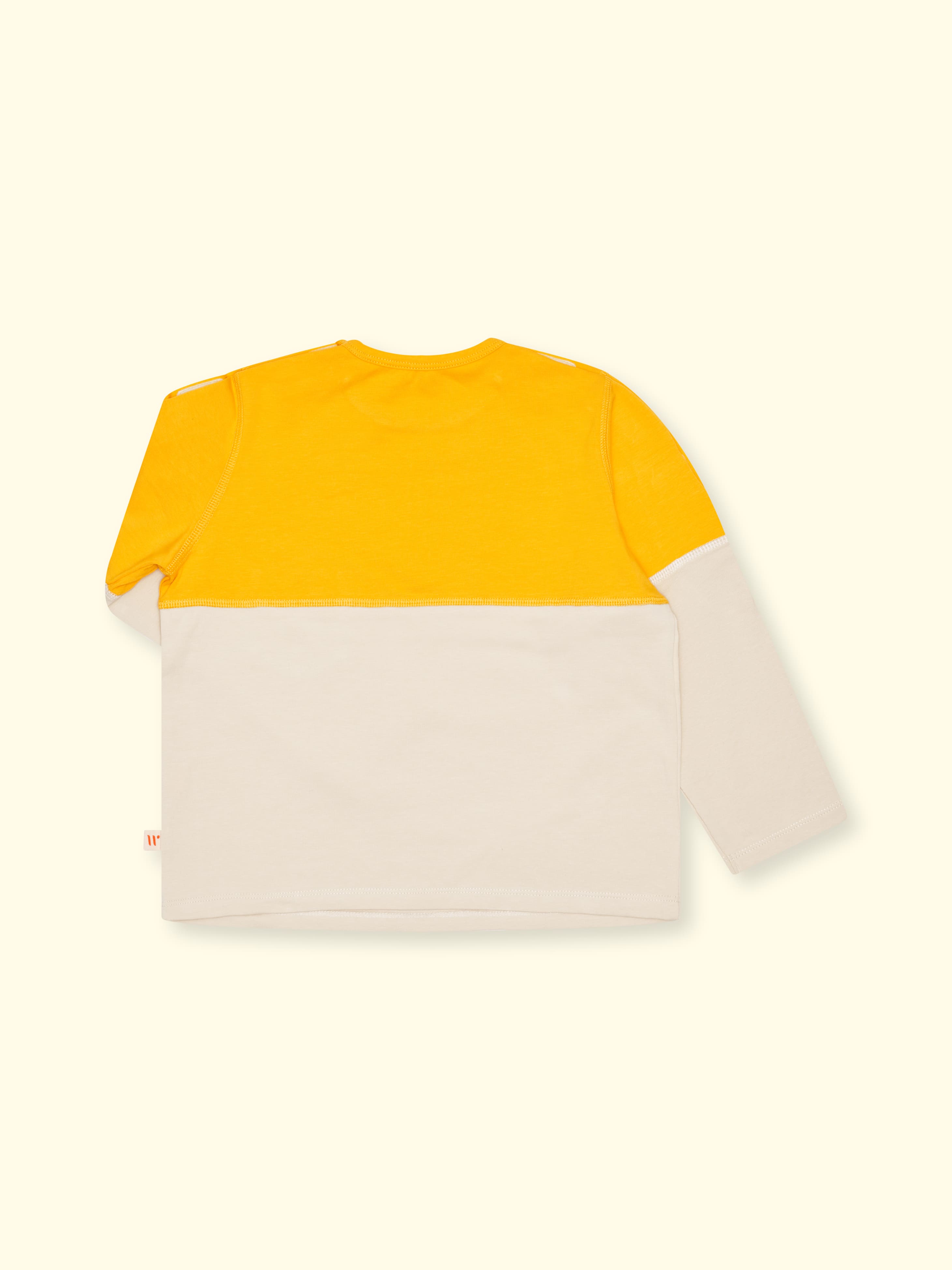 Adaptives Langarmshirt Oskar - mit partieller Ärmelöffnung, bis Gr. 140