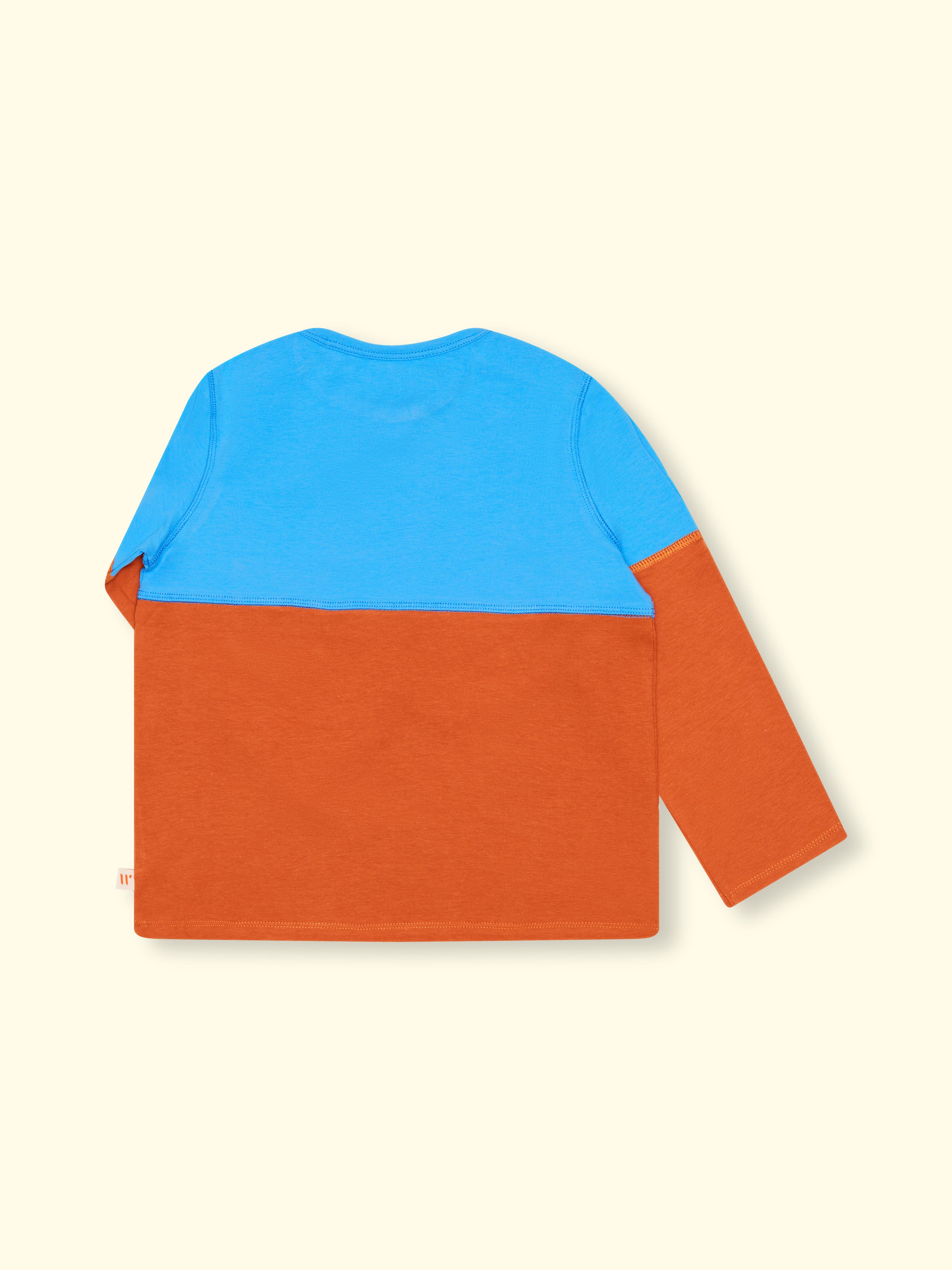 Adaptives Langarmshirt Oskar - mit partieller Ärmelöffnung, bis Gr. 140