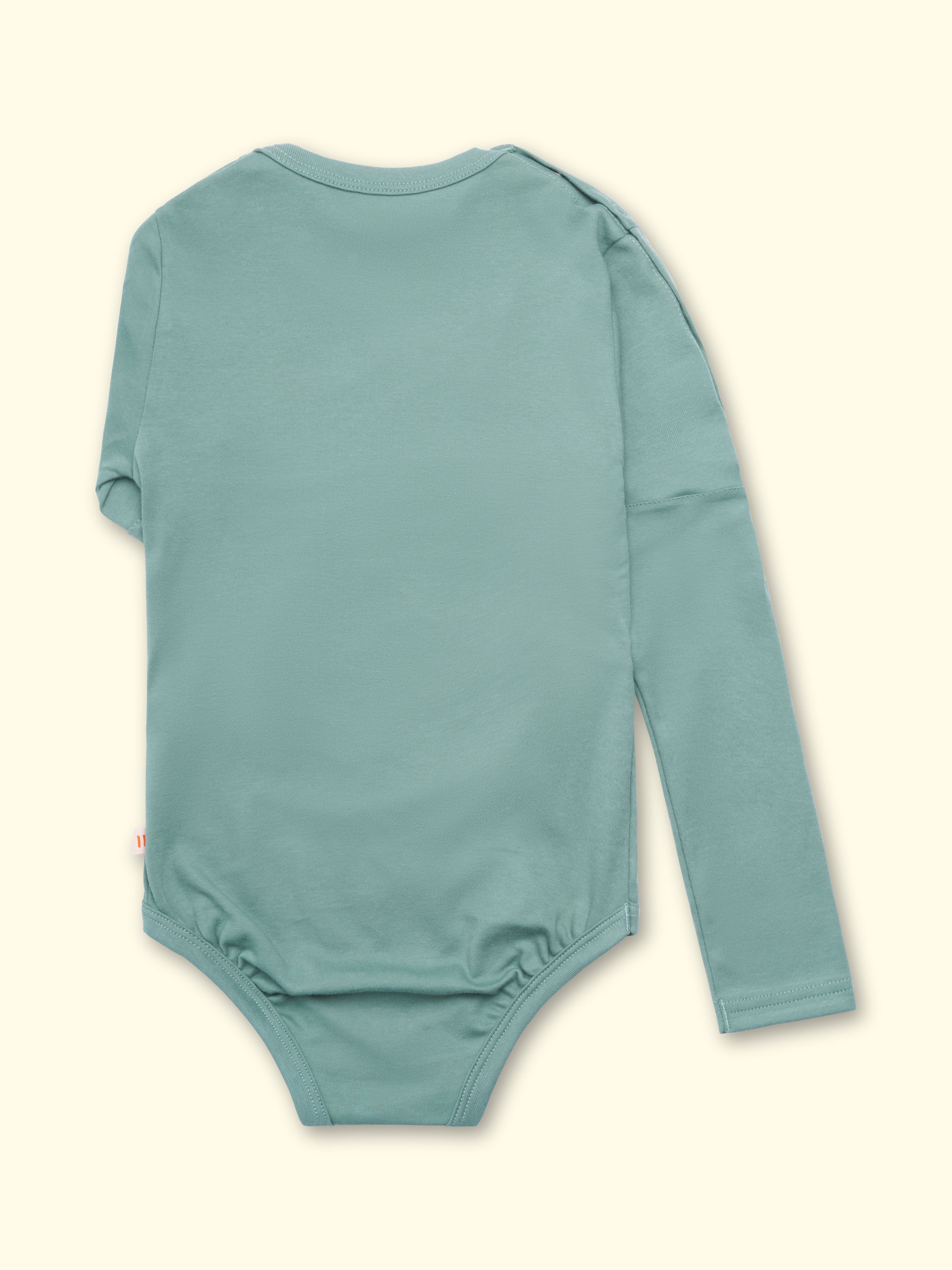 Sondenbody Mitwachsbody Björn - para niños con atención médica, con abertura para las mangas, hasta la talla 176