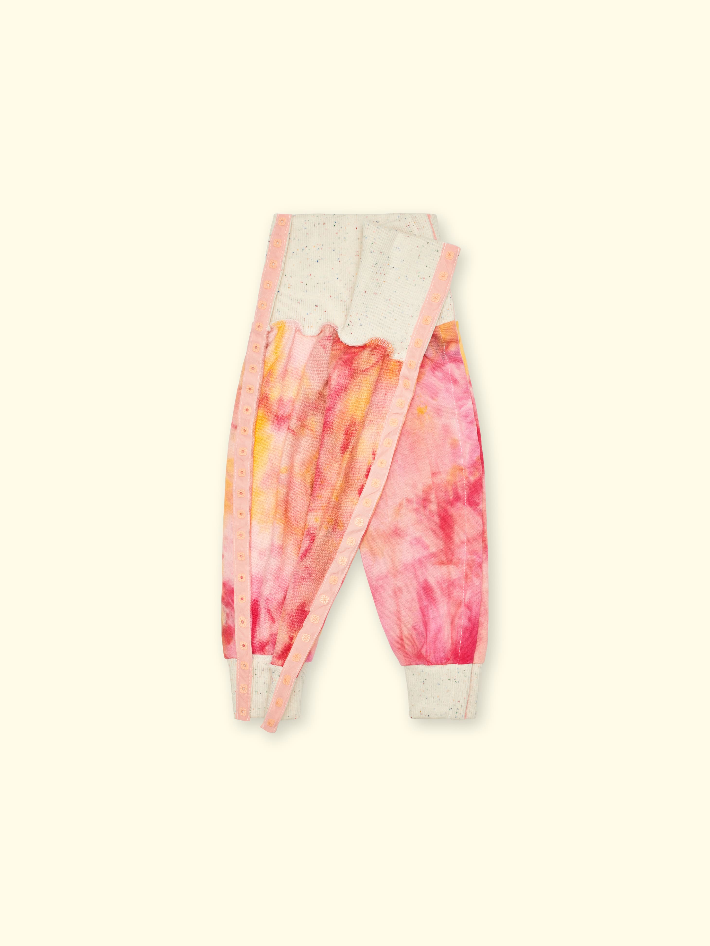Set de cuidado Batik – Sudadera y pantalón con apertura para accesos