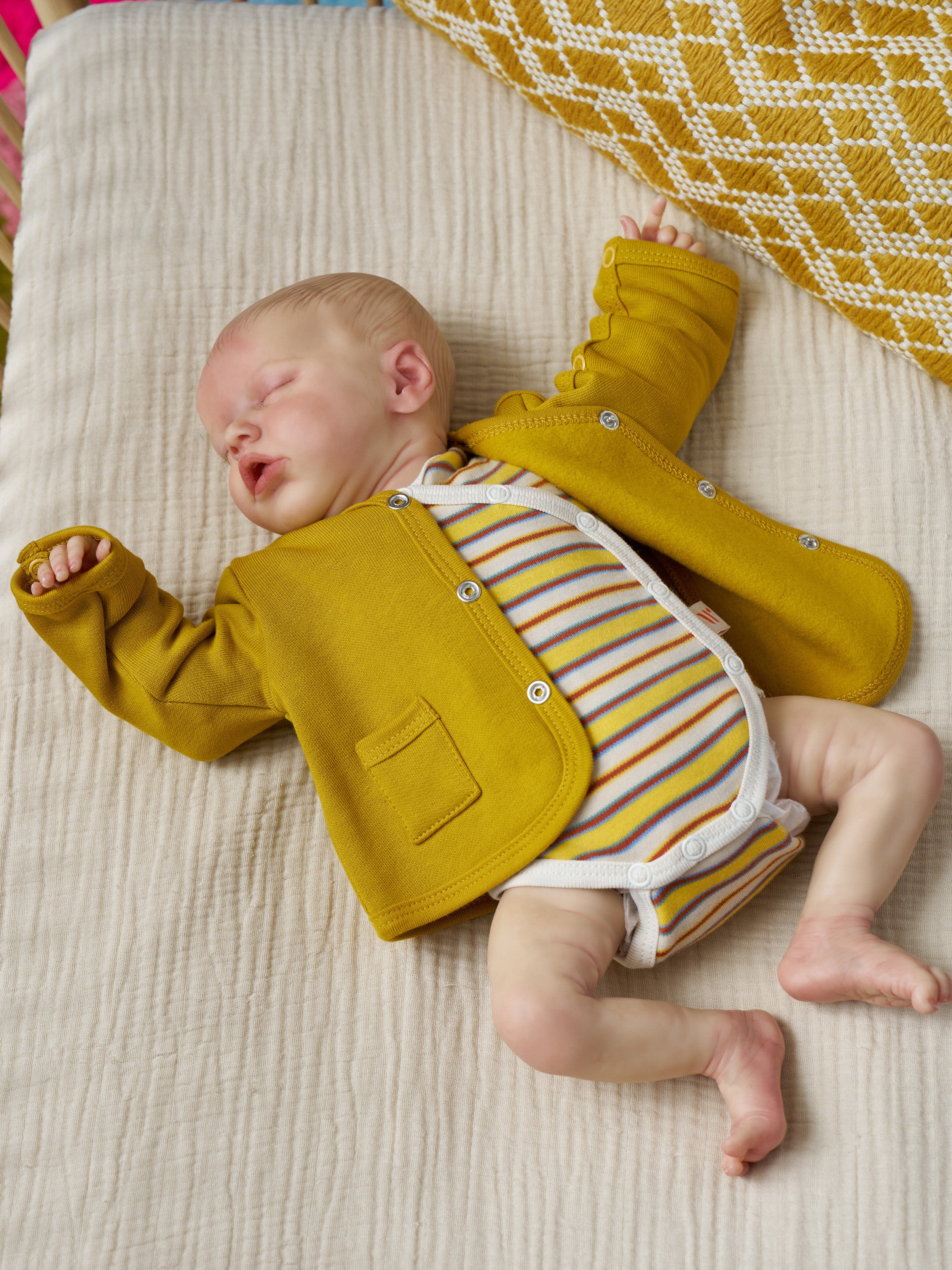Veste sweat adaptative, également pour les bébés prématurés