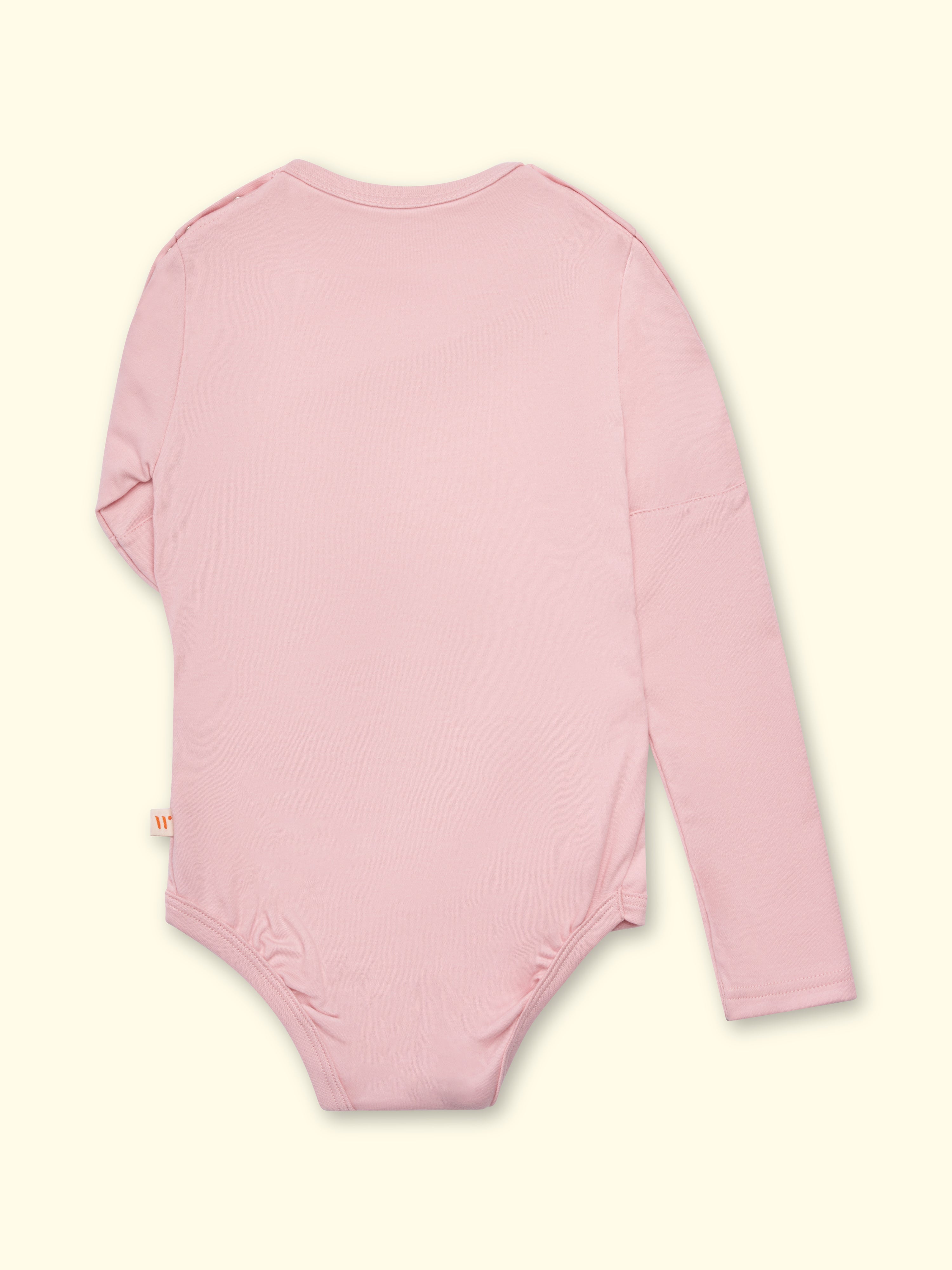 Sondenbody Mitwachsbody Björn - para niños con atención médica, con abertura para las mangas, hasta la talla 176