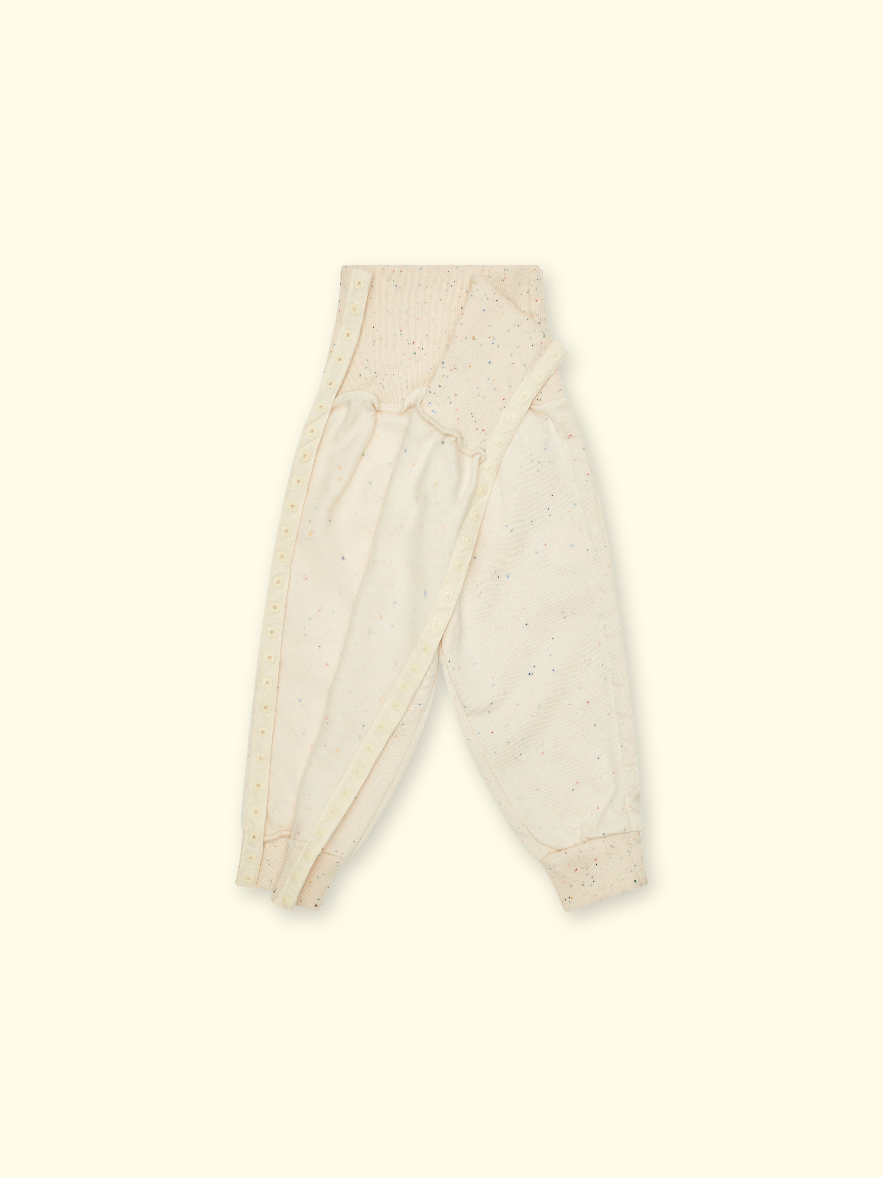 Pants for stoma, prosthesis or orthosis - cream/dots