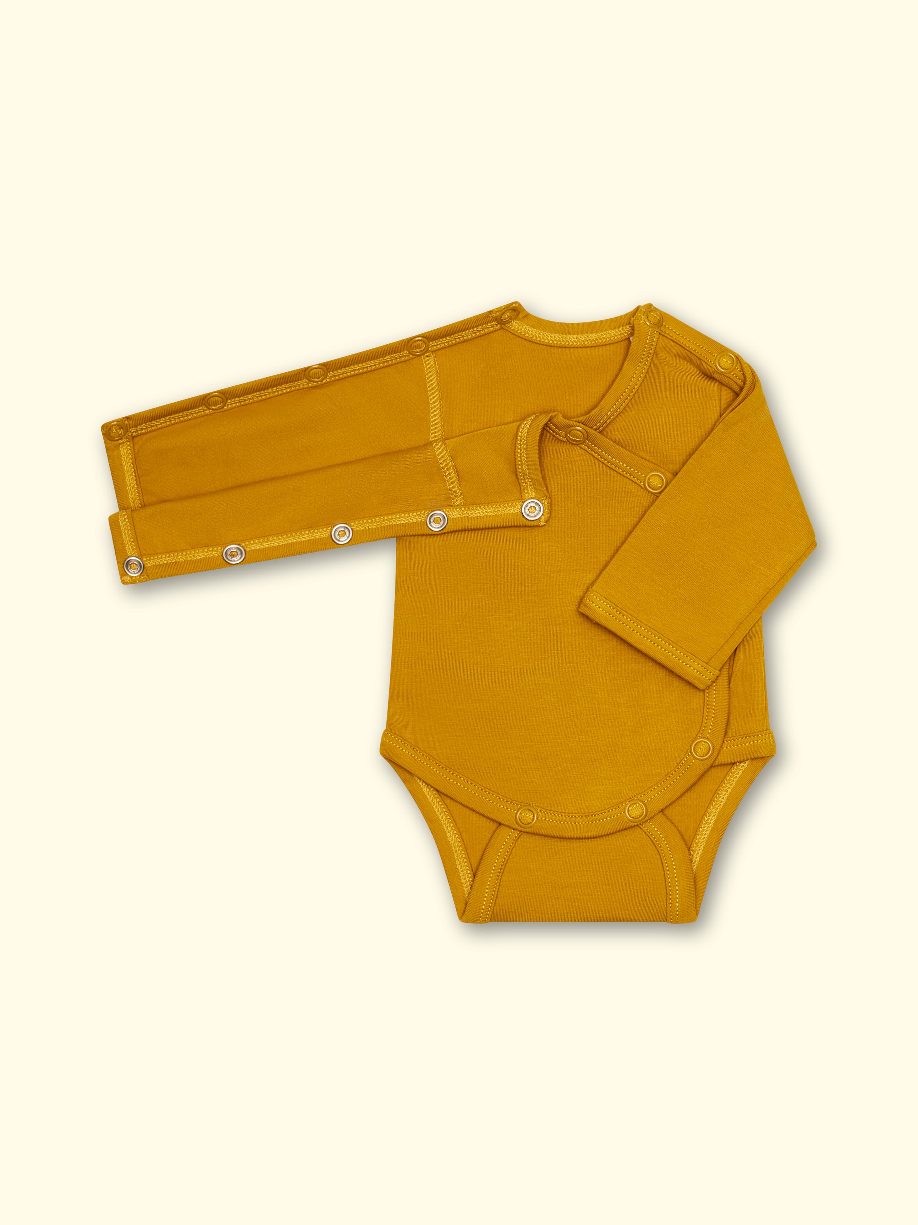 Adaptive bodysuit with sleeve opening for premature babies and babies