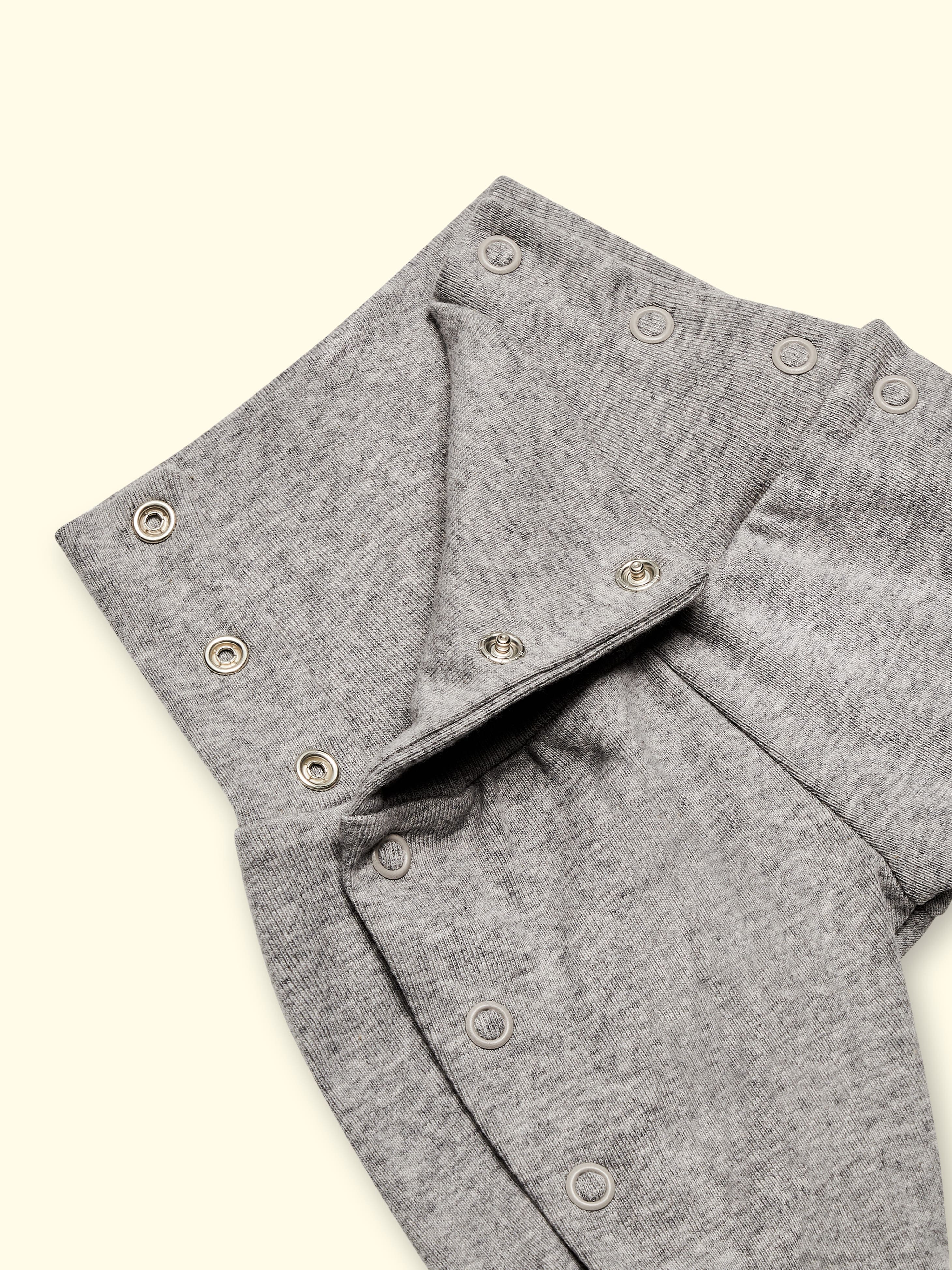 Pantalons en jersey pour bébés prématurés et bébés avec boutons-pression