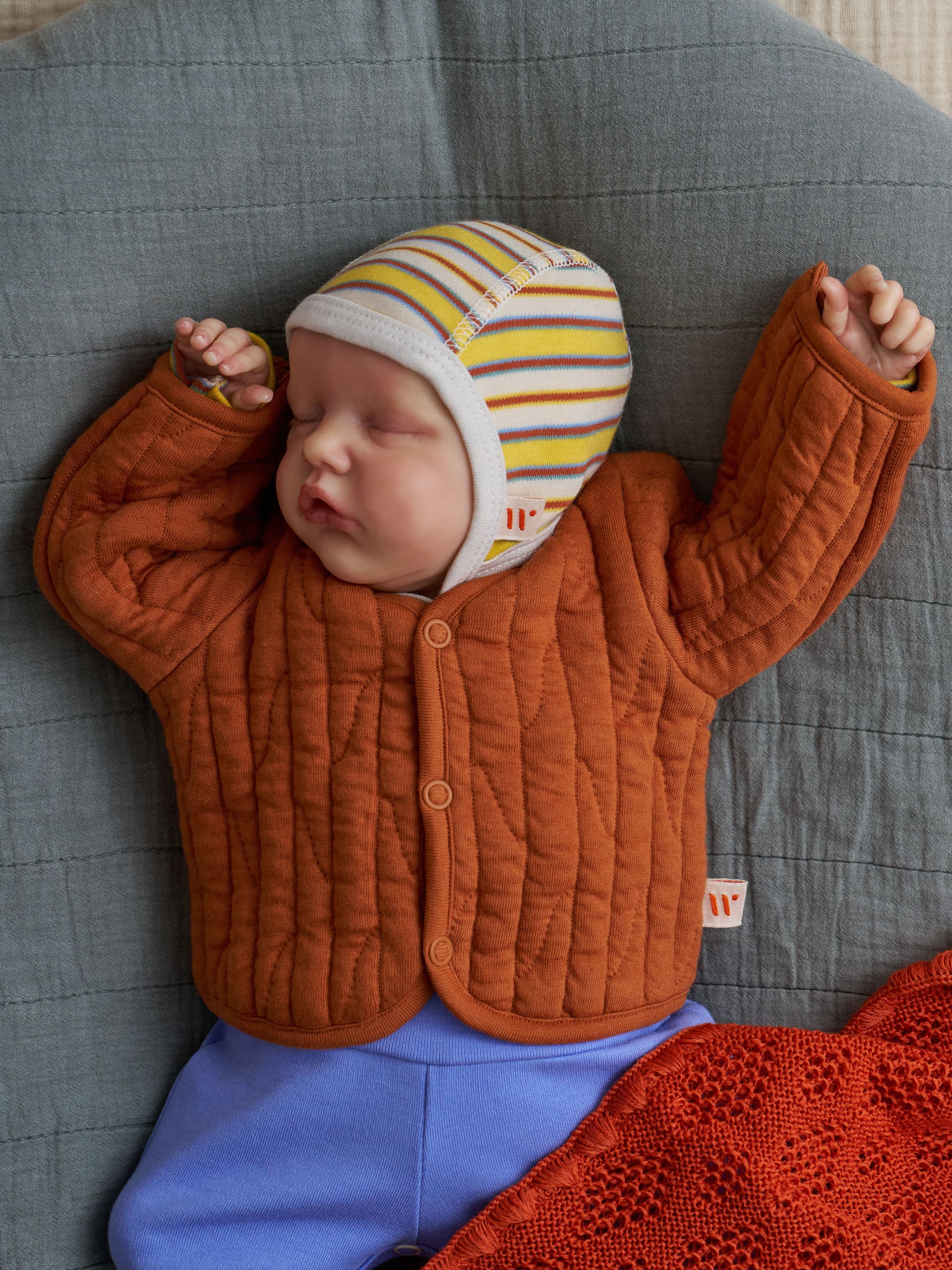 Steppjäckchen Juno - für Frühgeborene, Babys und Kinder