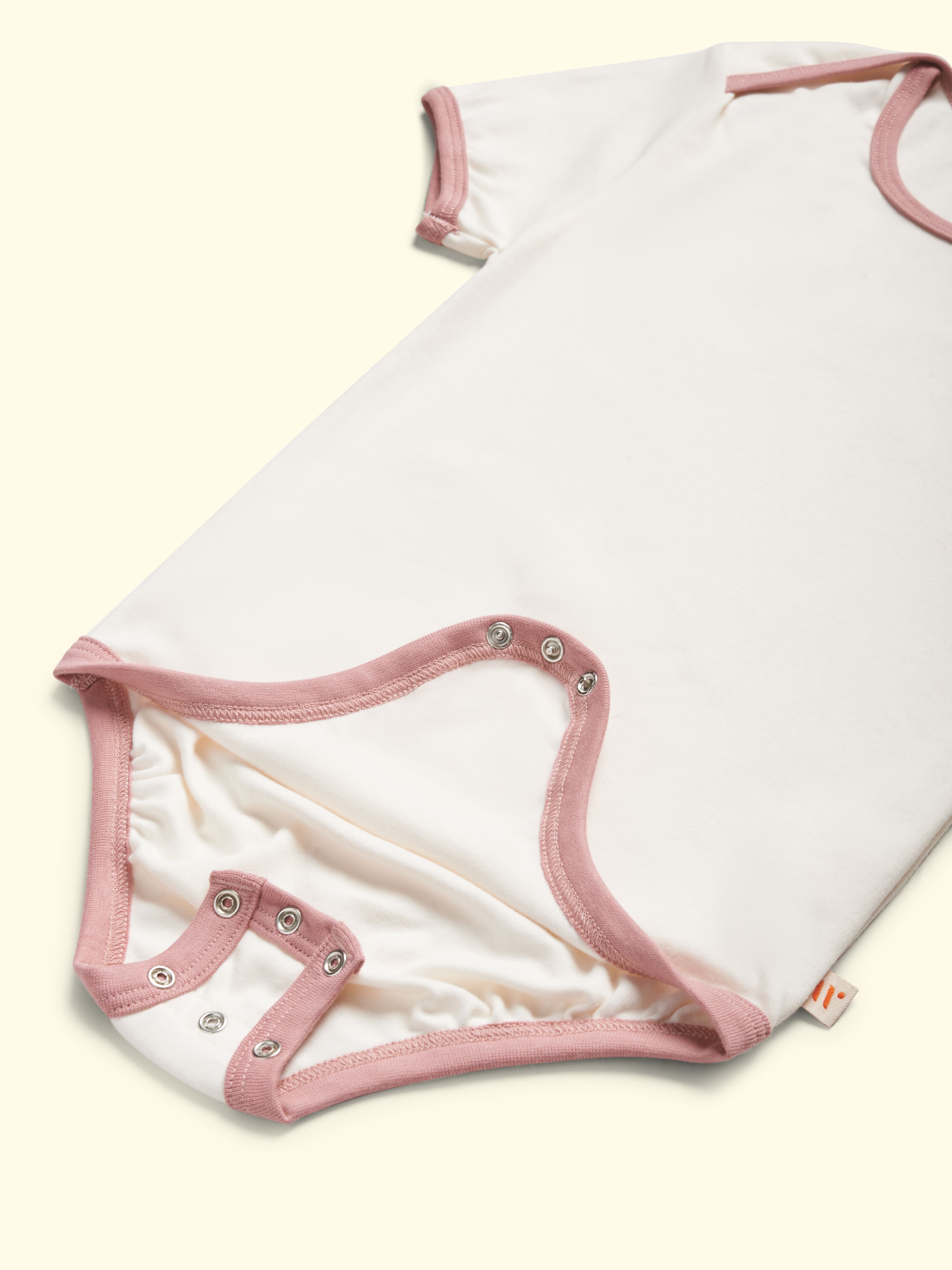 Body de manga corta ajustable Leon - body cómodo para el cuidado de niños y jóvenes, hasta talla 176