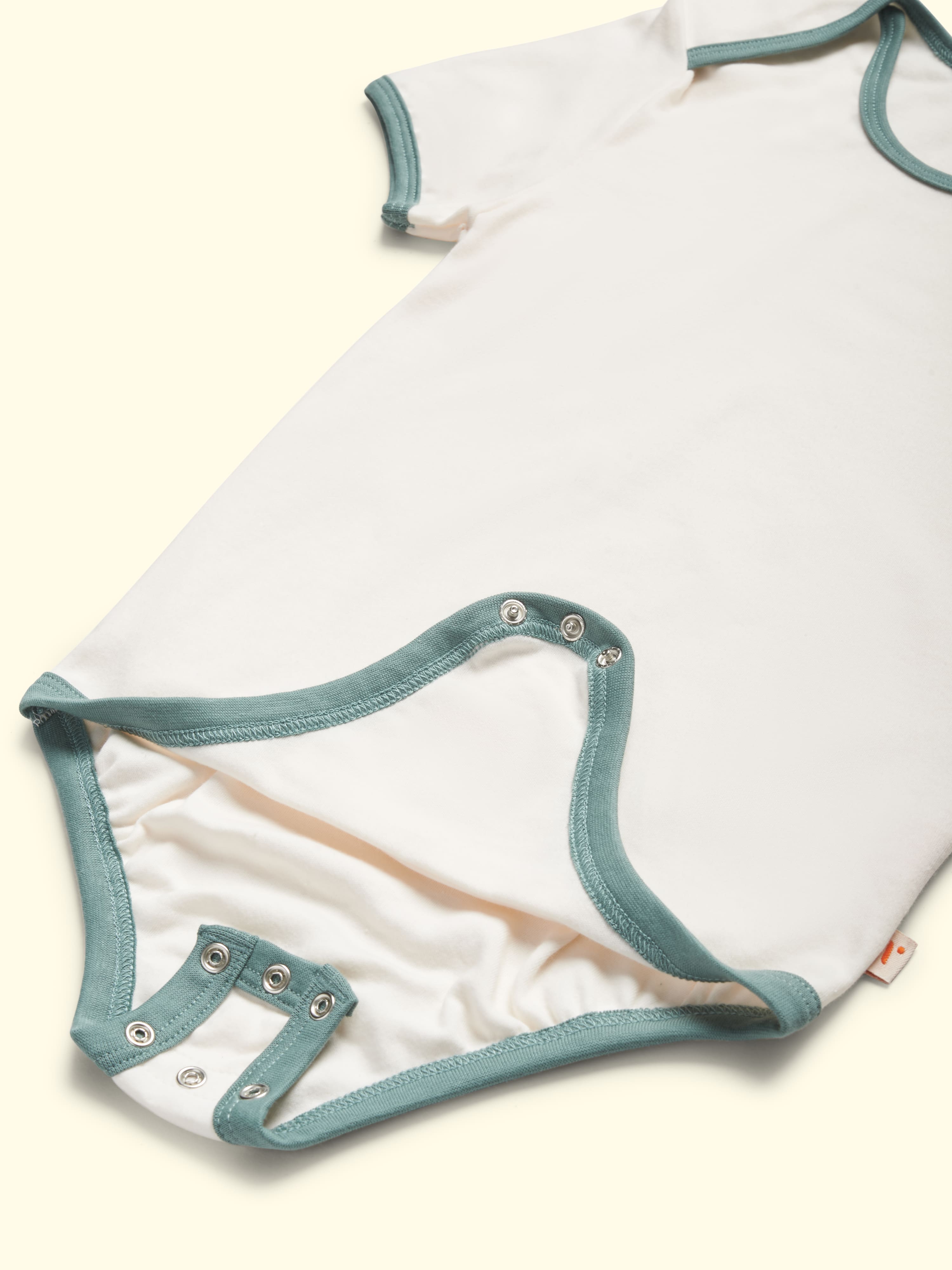 Body de manga corta ajustable Leon - body cómodo para el cuidado de niños y jóvenes, hasta talla 176
