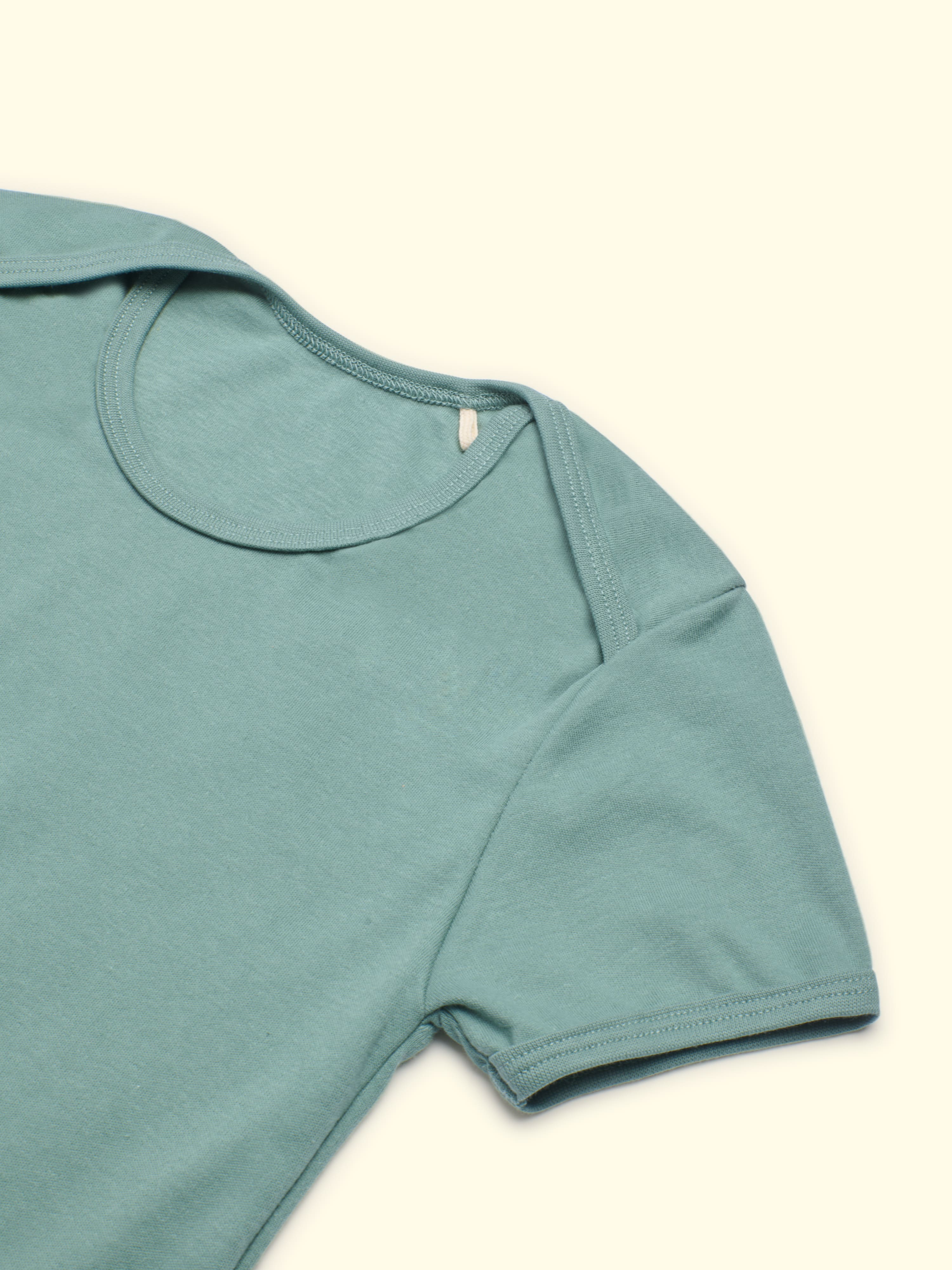 Kurzarm-Mitwachsbody Leon - komfortabler Pflegebody für Kinder & Jugendliche, bis Gr. 176