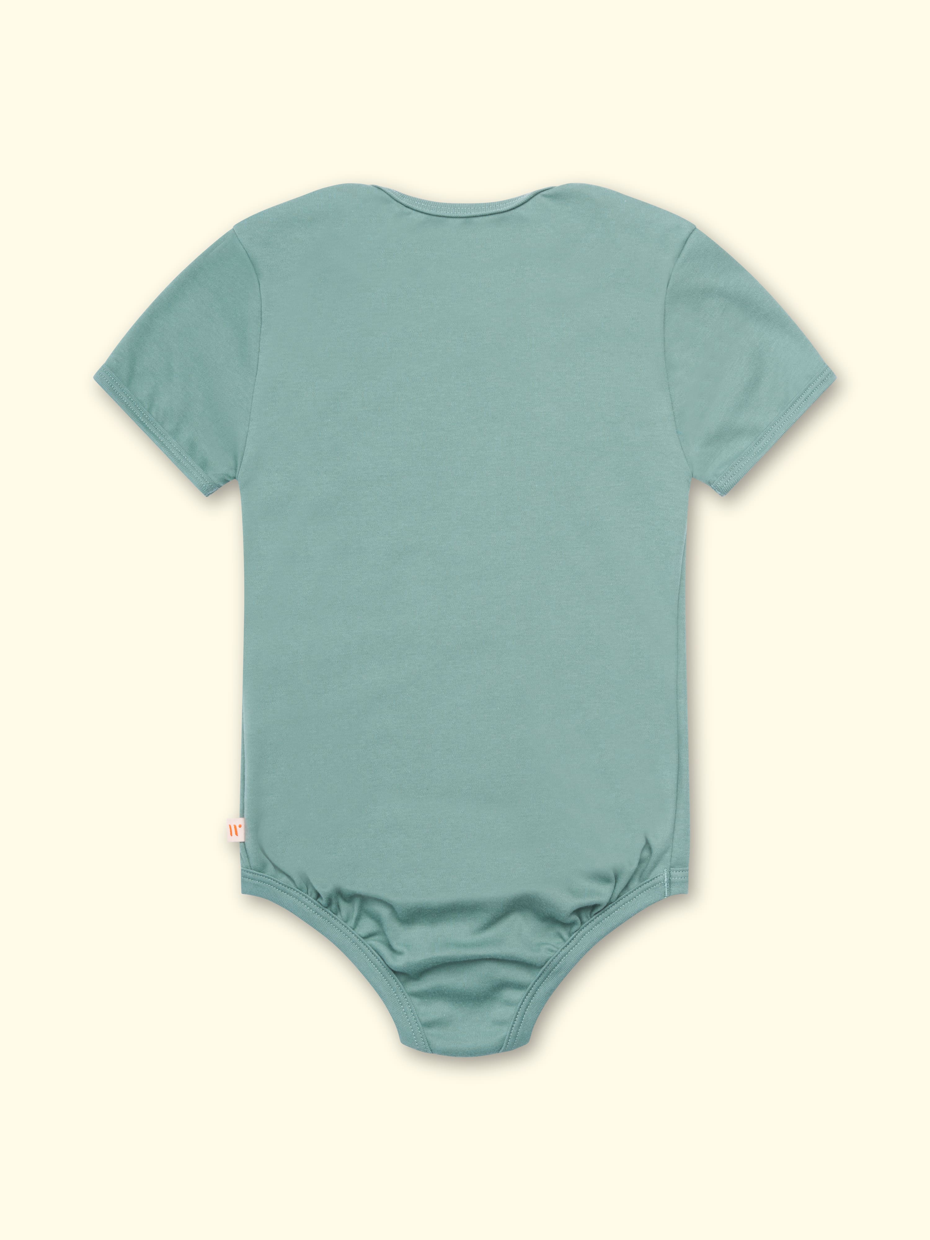 Kurzarm-Mitwachsbody Leon - komfortabler Pflegebody für Kinder & Jugendliche, bis Gr. 176