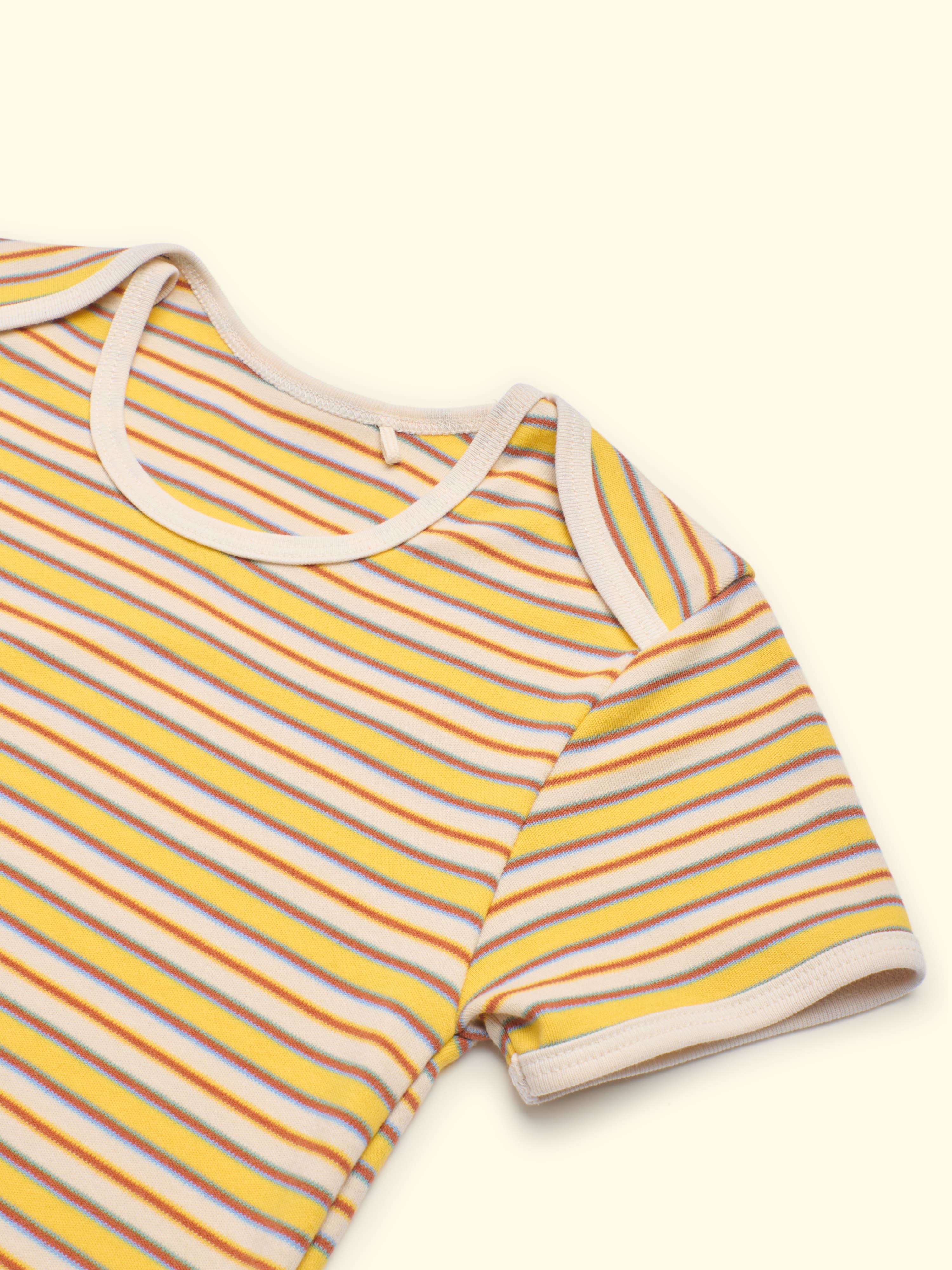 Kurzarm-Mitwachsbody Leon - komfortabler Pflegebody für Kinder & Jugendliche, bis Gr. 176